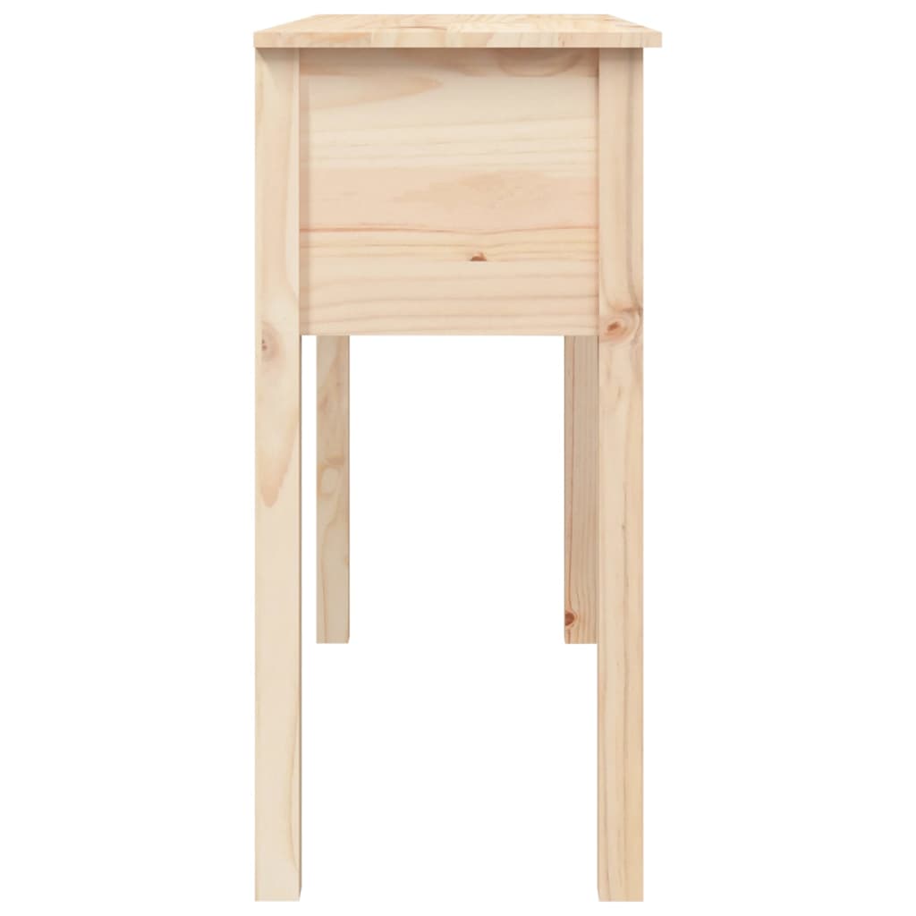 Table console 100x35x75 cm Bois massif de pin