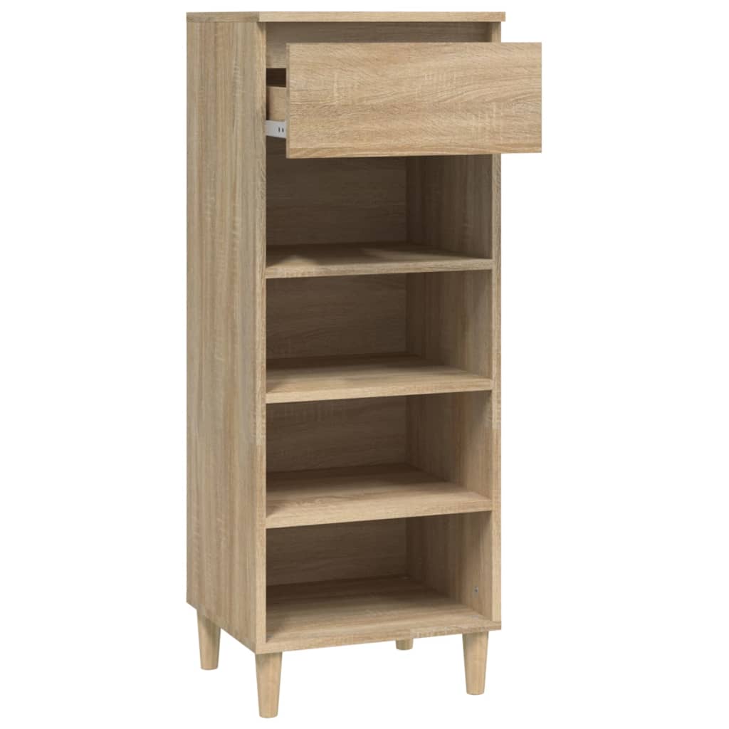 Armoire à chaussures Chêne sonoma 40x36x105cm Bois d'ingénierie