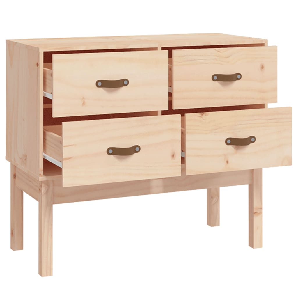 Armoire console 90x40x78 cm Bois de pin solide