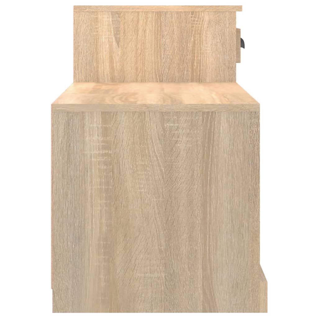 Armoire à chaussures chêne sonoma 100x42x60cm bois d'ingénierie