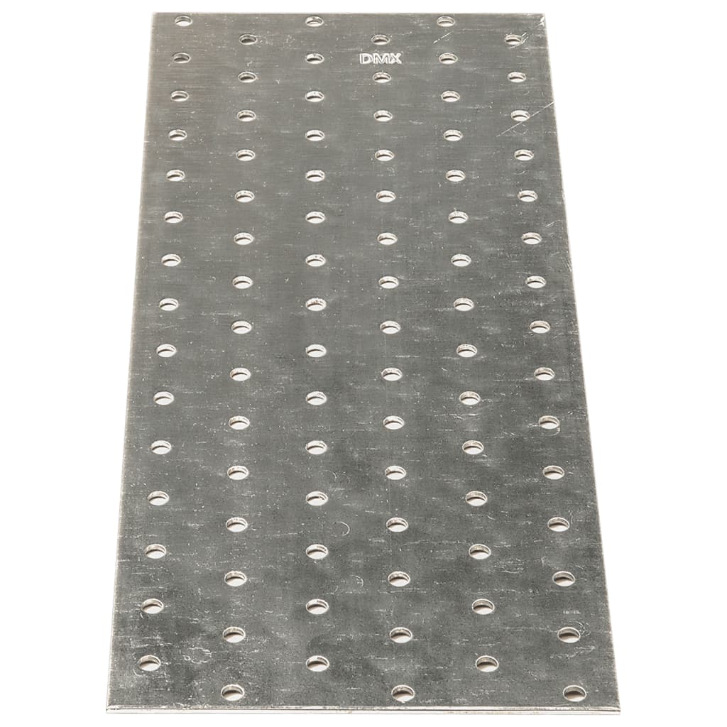 Plaques perforées 20 pcs 2 mm 300x120 mm acier galvanisé