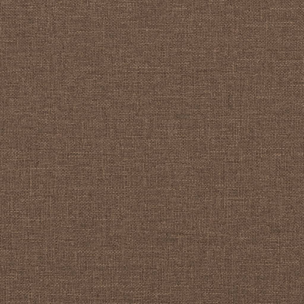 Fauteuil de massage inclinable Marron Tissu