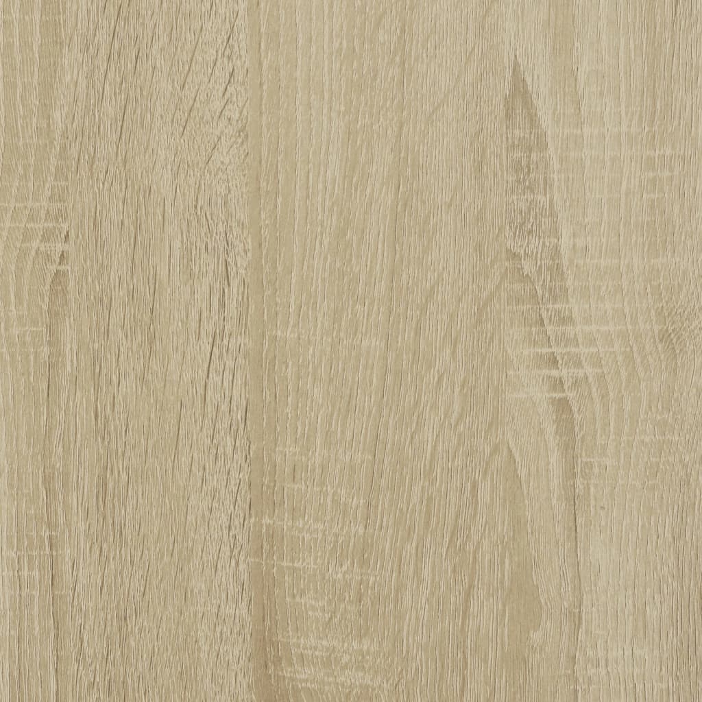 Armoire à chaussures chêne sonoma 75x34x112cm bois d'ingénierie