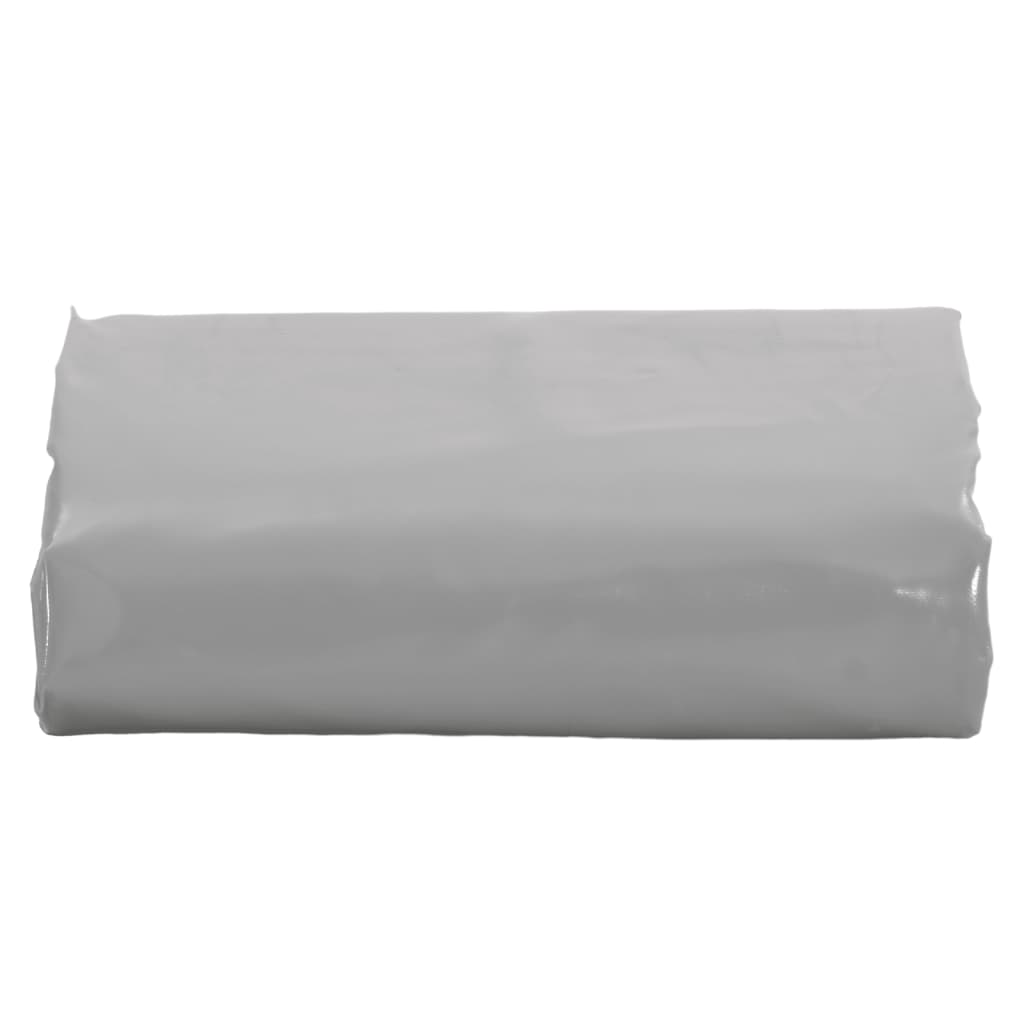 Bâche gris 1,5x10 m 600 g/m²