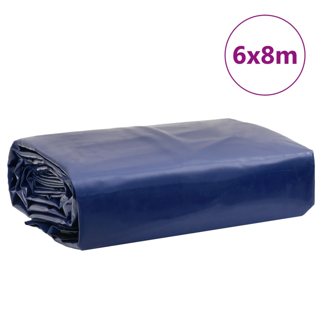 Bâche bleu 6x8 m 600 /m²