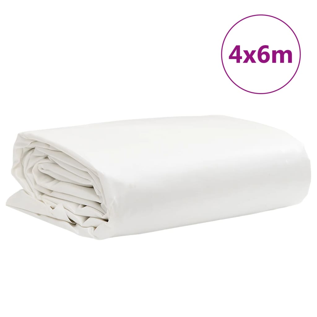 Bâche blanc 4x6 m 600 /m²