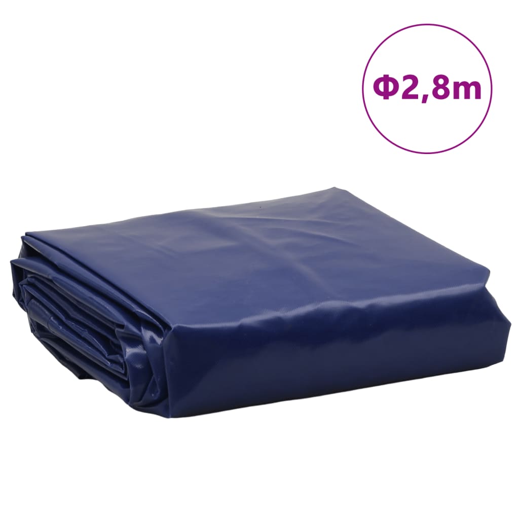 Bâche bleu Ø 2,8 m 600 /m²